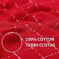thumbnail image 2 of decorUhome 100% Cotton Terry Kitchen Dish Cloths, Ultra Soft and Absorbent Dish Towels for Kitchen, Perfect for Drying and Washing Dishes, 6 Pack, 12 x 12 Inches, Red, 2 of 8