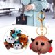 thumbnail image 2 of Muñeco De Peluche De Ratón Animal, Colgante De Peluche De Conejillo De Indias, Colgante De Llavero De Peluche Duradero Firme Para Mochilas, Coches, Sofás Yuarrent FN007972-05, 2 of 3