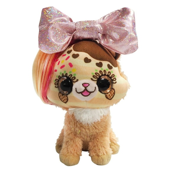 Little Bow Pets 9" Sprinkle Bow Dog Plush Toy