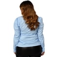 thumbnail image 3 of Camisa talla extra con manga bombacha, modelo 3217 (azul) azul cielo 38 Roman Fashion Camisa extra 3217, 3 of 5