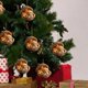 thumbnail image 5 of Adorno navideño de animales del bosque | Colgante de decoración navideña de 10 cm | Adorno de criaturas del bosque para decorar el árbol | Regalo festivo para la decoración navideña del hogar, 5 of 6