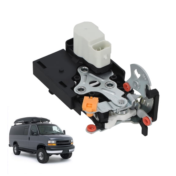 maXpeedingrods Rear Right Passenger Power Door Latch Lock Actuator Compatible with Chevrolet Express 1500/2500 / 3500/4500 & GMC Savana 1500/2500 / 3500/4500 Replace 937-511 22834666