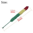 thumbnail image 2 of OULII 1Pc Woodwind Instrument Cleaning Brush Effective Clarinet Cleaner with Hanging Ring Multi Color, 2 of 7