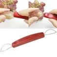 thumbnail image 2 of Grape Peeler Fruit Grape Skin Peeler Remover Mini Portable Kitchen Gadget Peeling Tool Purple Potatoes to Cook Tip Out Tray Set Glass Bottle Japanese Coupe Disc Hand Beater Small Cheese Grater, 2 of 4