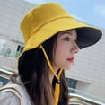 thumbnail image 4 of Happy Date  Cute Bucket Hats for Women Summer Beach Sun Hat Travel Outdoor Cotton Cap Fishing Hat for Men, 4 of 7