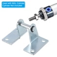 thumbnail image 5 of Uxcell Cylinder Rod Splint Mounting Bracket, 4 Pack Pneumatic Parts for 20mm 25mm, 5 of 5