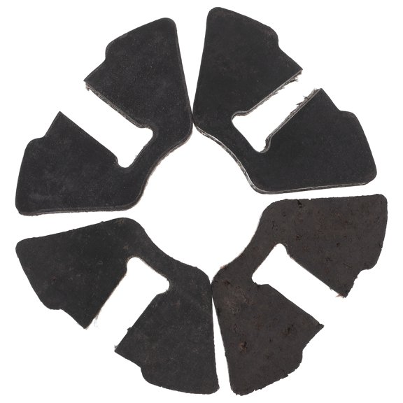 MLINS Motorcycle Hub Bushings Replacement Set for Rear Wheel Damper Made of Rubber Black 4pcs