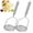 Silver[B], variant on Bxaolu 2PCS Mashed Potato Masher - Stainless Steel Potato Smasher, Masher Integrated Kitchen Tools & Utensils for Avocado, Bean, Salad, Vegetables, Fruit, Food, 10.25Inch