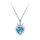 thumbnail image 2 of Cumpleaños Collares Regalo Fiesta Colgante Joyería Nieta Mujeres Princesa Niña para Hija Adolescente para Niñas Corazón Cristal Collar Collares y Colgantes, 2 of 6