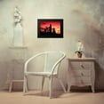 thumbnail image 3 of Highsmith, Carol 18x13 Black Modern Framed Museum Art Print Titled - Chicagos Skyline appears in silhouette at sunset, 3 of 4