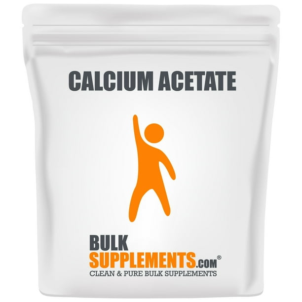 Calcium Acetate Bone Supplements Vegan Calcium