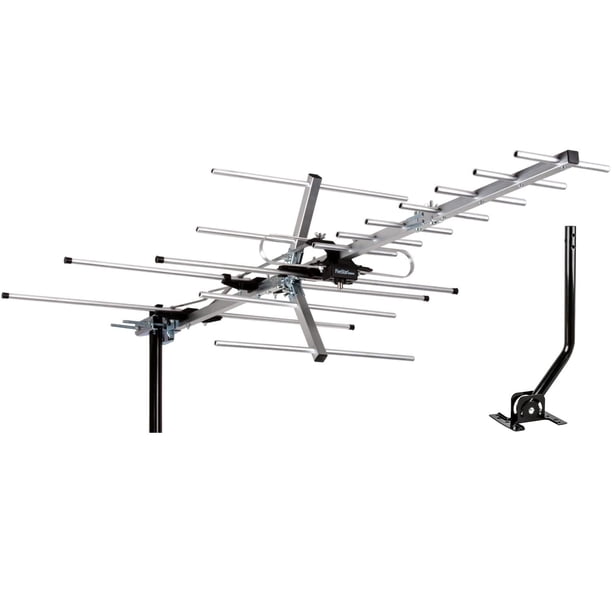 Five Star - Antena de TV para interiores y exteriores Yagi Satellite HD con hasta 200 millas de alca