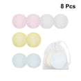 thumbnail image 1 of DEEPCRAFF 8 Pcs Face Pads Cotton Reusable Assorted Color for Travel, 1 of 8