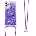 thumbnail image 1 of Funda FOXDOCK para iPhone 11 Pro Max con Cuerda Ajustable, Brillo Líquido, Protección Antigolpes y Lente – Ideal para Regalo, 1 of 6