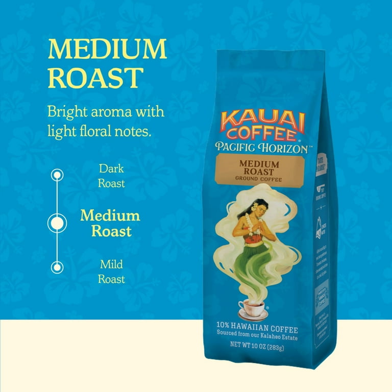 Kauai Coffee® Koloa Estate Medium Roast Arabica, Ground Coffee