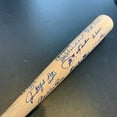 Hall Of Fame Multi Signed Bat 24 Sigs Stan Musial Carl Yastrzemski JSA