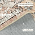 thumbnail image 6 of Findosom 5'x7' Vintage Area Rug for Living Room, Machine Washable Rugs Non Slip Distressed Indoor Rug,Large Retro Area Rug Floor Carpet for Bedroom Dining Room Entryway Office Decor,Beige, 6 of 11