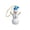 A002- Blue, variant on Christmas Decorations for Home Hand Painted Wooden Snowman Figurine Christmas Tree Decorations Handcrafted Christmas Table Decor Holiday Accent for Shelf Mantel Party and Gifting