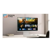 Samsung 32-in Smart Monitor M8 M80F 4K Samsung Vision AI - White - LS32FM803UNXZA
