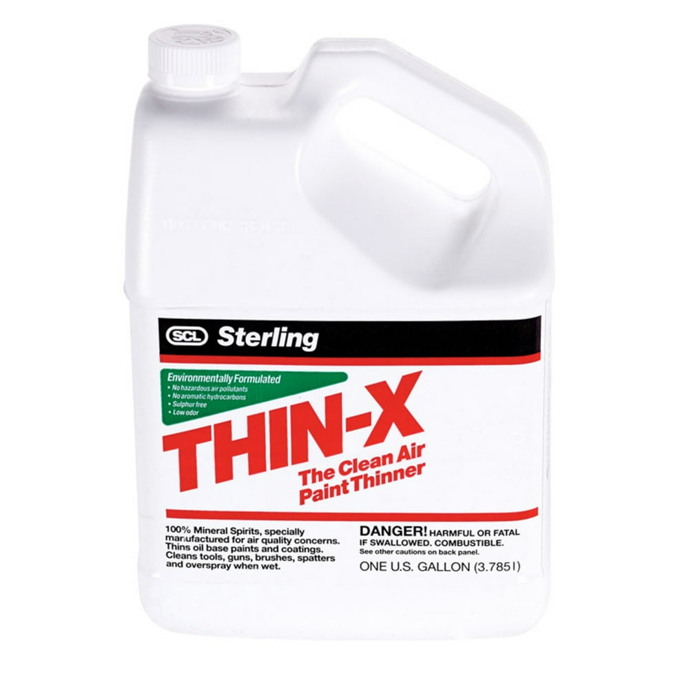 Sterling Clark Lurton ThinX Red Paint Thinner Gallon 100011 Walmart