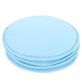 thumbnail image 1 of OULII 4 Pcs Coussin Rond Bleu Ciel Tapis de Siège Confortable pour Jardin Stade Parc, 1 of 5