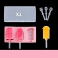 thumbnail image 1 of Moldes para paletas, moldes para helados, molde para paletas de hielo, paletas caseras, juego de bricolaje, máquina para hacer paletas de hielo gratis para niños Fokelyi HMJM262-4, 1 of 5