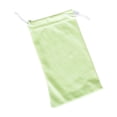 thumbnail image 1 of Sunglasses Case Double End Drawstring Strap Portable Supple Myopic Eye Supply Eyewear Carrying Bag Hand Feel Good Eyeglass Pouch Green, 1 of 7