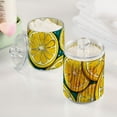 thumbnail image 6 of Ckdifva Yellow Lemon Slice Storage Jar with Lid Acrylic Organization Storage Containers Set of 2, 6 of 7