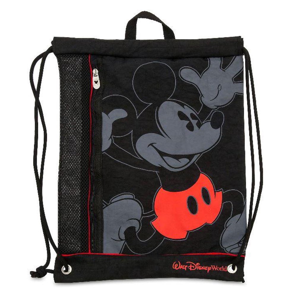 Disney Parks Disney Drawstring Bag Mickey Mouse Timeless Walt