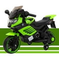 thumbnail image 1 of Toytexx Kids 6 V Ride sur Moto Électrique avec Roues de Sécurité d'Entraînement-couleur Verte, 1 of 2
