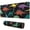 Colorful Dinosaurs Galaxy, variant on Long Mouse Pads for Desk,Colorful Dinosaurs Galaxy Pattern Desk Mats on Top Of Desks, Desk Mouse Pad Extra Large with 3mm Non-Slip Base and Stitched Edge for Gaming,Office,Work,Home 31.5"x11.8"