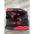 thumbnail image 2 of Ni - ke Size 6.5 (GS) - Jordan 4 Retro Mid Red Thunder 408452 016, 2 of 5