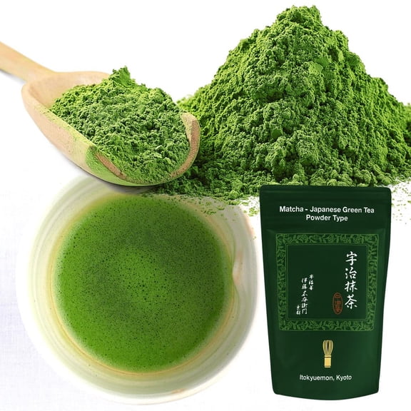 ITOHKYUEMON KYOTO Uji Matcha Value Matcha Powder – 0.15lb(70g) bag (Unsweetened) JAPAN