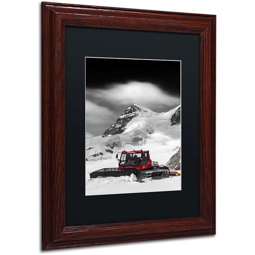 Trademark Fine Art "Tranquil Scene" Canvas Art by Philippe Sainte-Laudy, Black Matte, Wood Frame