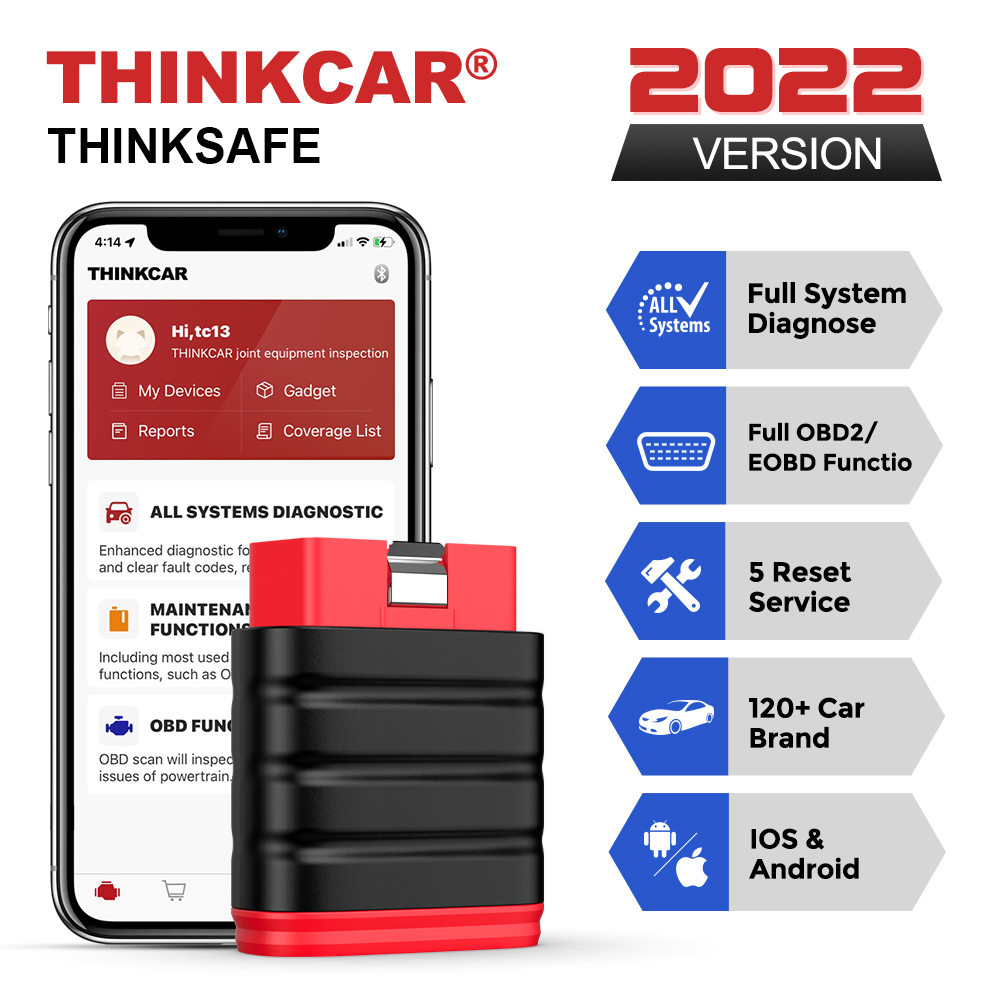 THINKCAR Thinksafe Wireless OBD2 الماصح المغرب | Ubuy