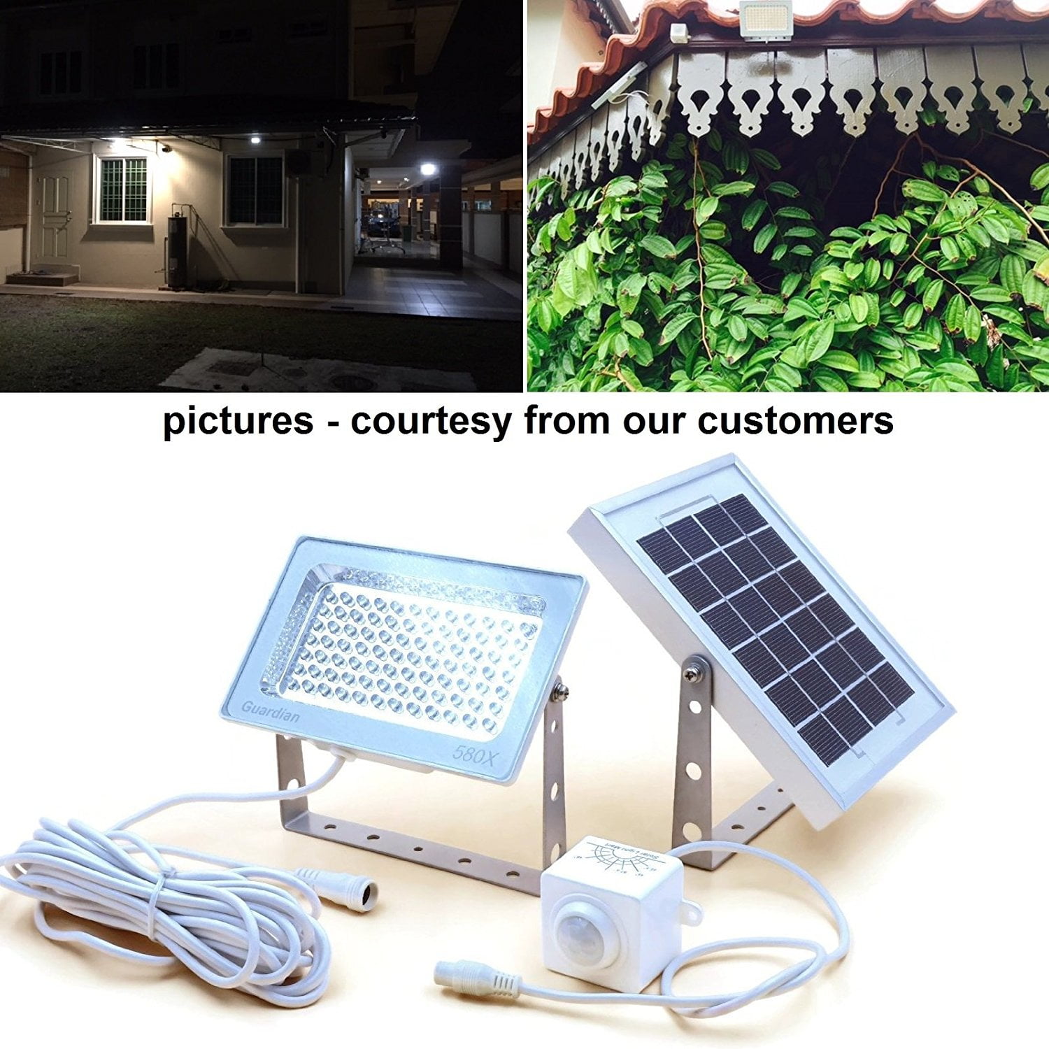 Guardian 580x Solar Security Floodlight With Standalone Pir Guardian 580x Solar Security Floodlight With Standalone Pir
