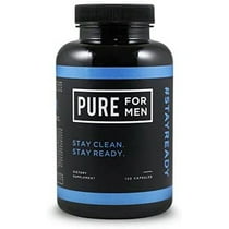 PURE for Men - The Original Vegan Cleanliness Fiber Supplement - 120 PC