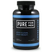 PURE for Men - The Original Vegan Cleanliness Fiber Supplement - 120 PC