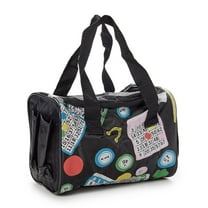 Black 6-Pocket Organizer Bingo Bag with Zipper Closure, Dauber & Card ...