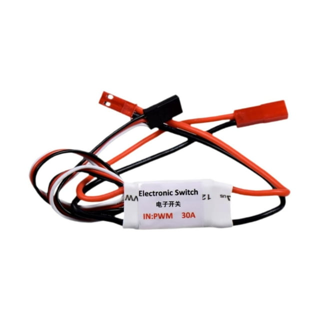 Yinanstore Control Switch 30A Electronic Switch Module Professional Remote Control Electronic Switch for Accessories RC Drone