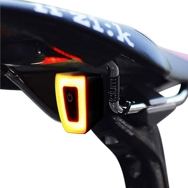 VONKY for Ultra Bright Smart Bike Tail Light Rechargeable Taillights Waterproof Indicator Light