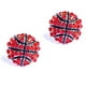 thumbnail image 4 of KAKOWELY Pendientes de baloncesto, elegantes pendientes de cristal, joyería para mujeres y niñas., 4 of 4