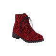 thumbnail image 1 of XZNGL Autumn And Winter Flowers Color Matching Thick High-heeled Platform Womens Sleeve High Boots, 1 of 9