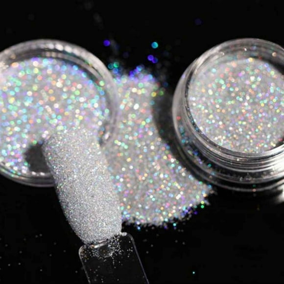 8 Colors Optional Golden Light Mix Size Nail glitter powder Nail Art Glitter Powder Sequins Dust Nail Sheet Glitter Manicure Decoration