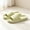 Green, variant on Unisex EVA Cloud Slide Slippers, Non Slip Soft Sole Open Toe Couple House Slippers for Indoor Bathroom