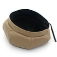 thumbnail image 4 of SikaFu Autumn And Winter Solid Leather Beret Lady PU Painter Hats Version Of Fashion Pumpkin Hat Wild Octagonal Hat Tide Hat, 4 of 9