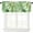 Greenleavesbbs8429, variant on Tropical Palm Leaves Kitchen Curtain Valance, Window Curtain Valance Rod Pocket, 1 Panel Small Valances Window Treatment for Bathroom Living Room Cafe (54x18 inch, Green Plant)
