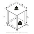 thumbnail image 4 of Pemberly Row Contemporary End Table in Set of Two in White Finish, 4 of 6