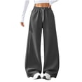 thumbnail image 4 of Zormilly Plus Size Sweatpants for Women Elastic High Waisted Baggy Wide Leg Sweatpants with Pockets Straight Leg Pants, S-5XL, 4 of 7