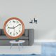 thumbnail image 2 of Reloj de pared,Reloj de pared con pájaro cantor Relojes de pared con pájaros,Relojes de pájaros con sonido Reloj decorativo que canta,Estatua de ciervo alce,Figuras de alce y, 2 of 8